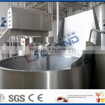 500LPH industrial type soft cheese making machines