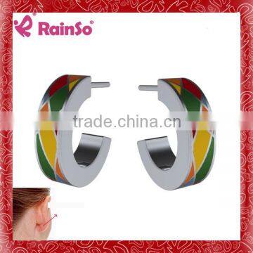 Glow stainless steel ear cuff earring