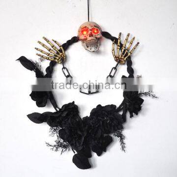 2017 NEW STYLE FASHION SKULL WREATH FOR HALLOWEEN DECOR