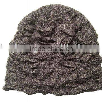 winter acrylic knit cheap beanie