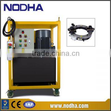 Hydraulic Operated Split Frame Cold Pipe Cutting And Beveling Machine For Large Size Pipe