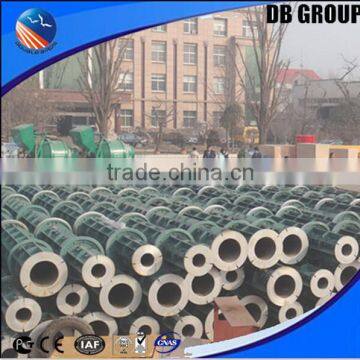 Concrete electric pole/pile mast making machine and moulds/machine for making concrete pipe