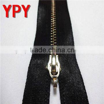 3# Light Gold Zipper With Open End