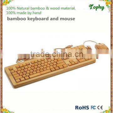 Latest wood Keyboard Mouse Combos computer hardware, custom logo are accepted