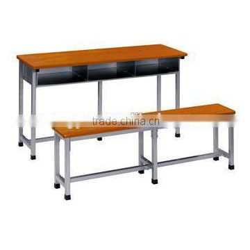 (Furniture)DOUBLE DESK AND CHAIR/SCHOOL FURNITURE/STUDENT/STUDY