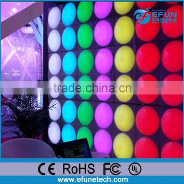 computer controlled led stage light,color changing led disco bubble panel wall light
