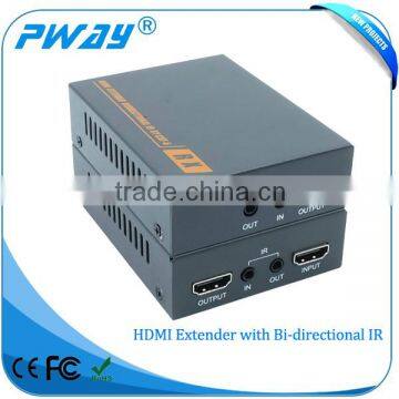Hot!!! 60M Hdmi Extender With Loop Output up to 1080P With Bi-directional IR With POE photo-2