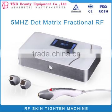 Smart mini rf eye lifting rf fractional face freckle removal machine