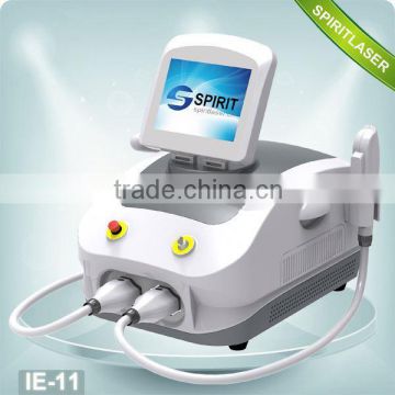 SPIRITLASER 10.4 Inch 2 in 1 IPL + YAG CPC Connector portable ipl light Movable Screen