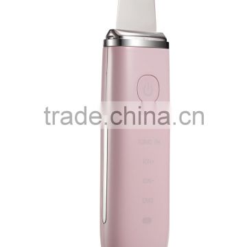 CosBeauty CB-015 rechargebale portable facial high frequency ultrasonic skin scrubber