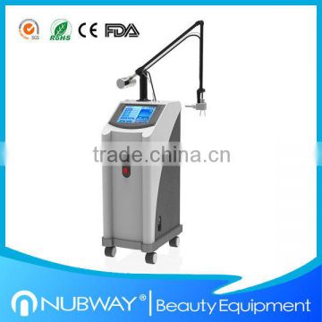 RF Tube Fractional CO2 Laser Tattoo /lip Line Removal Machine NBW-FII With Vaginal Handles 40w