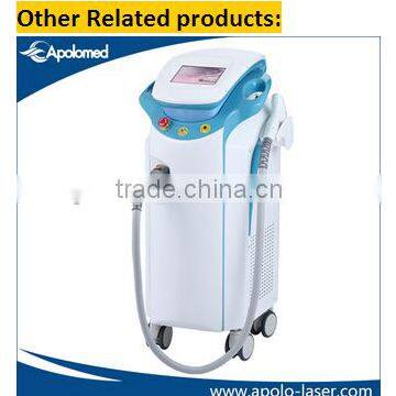 Portable 808nm Diode Laser Hair Removal Machine With US Original Diode Module 10-1400ms