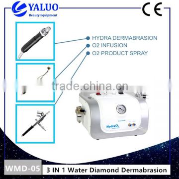 Wholesale price Water Diamond Dermabrasion 3 IN 1 oxygen Peel maxhine