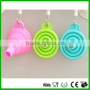 Food Grade Silicone Foldable Funnel Custom Mini Collapsible Funnel photo-3