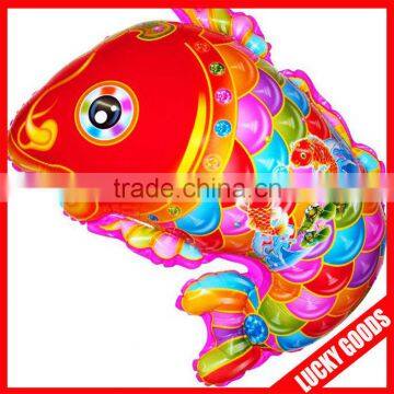 traditional Chinese new year gold fish helium balloons for kids