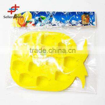 2016 Hottest Sale No.1 Yiwu Export Commission Agent Yellow Color New Fashion Design Convenient Use Ice Tray