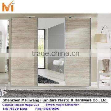 2016 New Style Flush Wardrobe Sliding Door Fittings