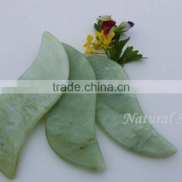 Chinese jade gua sha board,gua sha in Semi-Precious Stone Crafts,gua sha scrapping