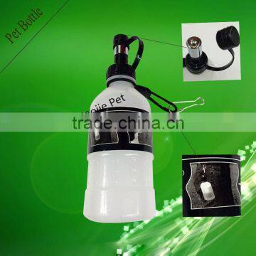 350ml Carry Plastic Pet Drinking Bottle /Portable Pet Dog Drinking Bottle