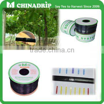 PE agricultural flat drip irrigation tape with flat drippers