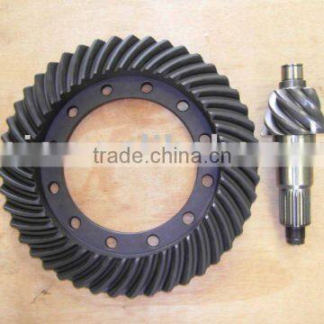 Spiral bevel gear for truck