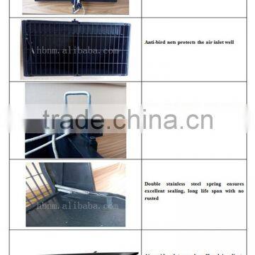 2016 Best Selling Poultry Livestock Air Inlet Small Window for Poultry Farm House Ventilation photo-6