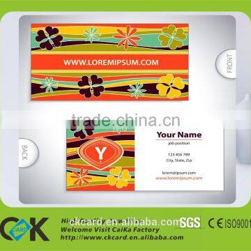 In Big Discount!Eco-friendly plastic/paper business card with low price