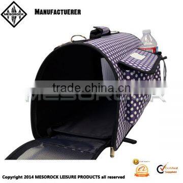 Portable Soft-sided Pet Travel Carrier House Kennel for Small Medium Puppy Dog Cat Tote Crates Shoulder Bag With Storage Pockets photo-4