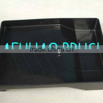 black color paint roller tray/large plastic paint tray