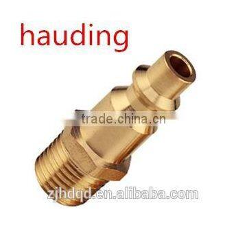 USA type male coupler ,high quality brass material, NPT 1/4" 1/2" 3/8" threaded ,MILTON (USA) TYPE MALE PLUG