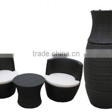 outdoor rattan furniture table set