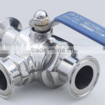 Sanitary Three Ways Ball Valve(Electric and Pneumatic) photo-5