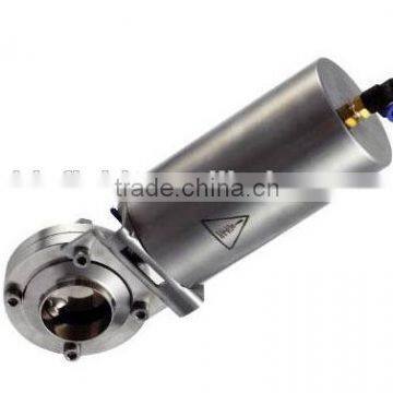 Popular Tri-clamp Connection Electric/penumatic Butterfly Valve photo-5