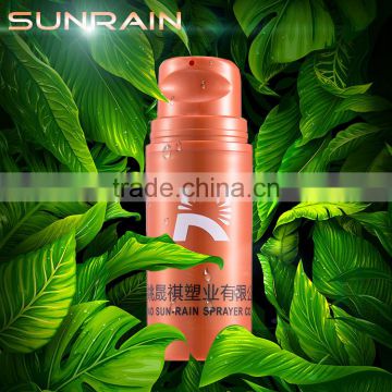 Good quality color customized cosmetic packing 100ml plastic spray bottle