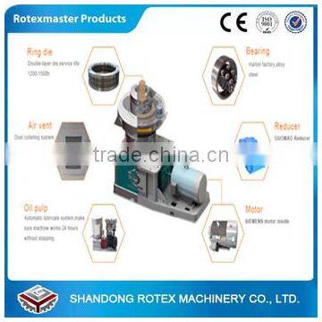 600-800Kg/h palm shell/fruit wood/crop stalk/bamboo pellet mill with CE, ISO, SGS