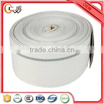 Fire hydrant hose fire hose fabric with spray jet fire hose nozzle