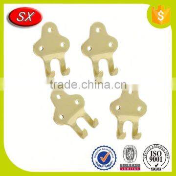 custom metal Strap Hook Solid Brass hooks