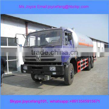 2015 China 3-axles Q345r 25cbm Lpg Liquefied Petroleum Gas Tank Trucks(propane Tank) photo-2