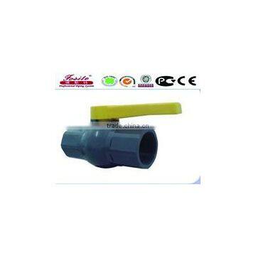 UPVC Two Pieces Ball Valve With IRON/ABS Handle(socket/thread) photo-3
