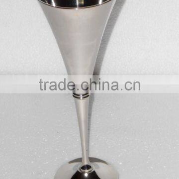 Nickel Plated Wine Goblets