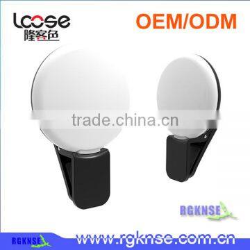 2017 Lcose Selfie Ring Light Led Usb RK17, Universal Clip Selfie Light for Mobile Phone photo-2