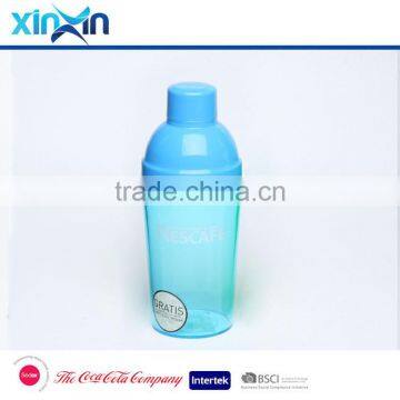 High quality clear Plastic Cocktail shakers