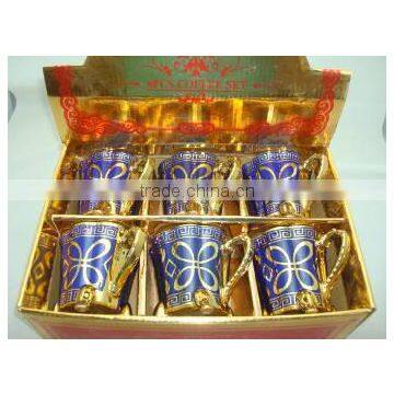 Clearance Sale Golden Arab Style Porcelain Tea Set photo-4