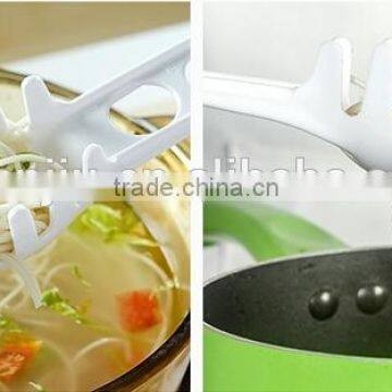 Wholesale Stock White Platic Sawtooth Noodle Ladle photo-4