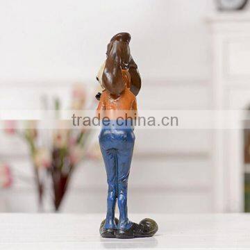 American Home Decorative Play Golf Resin Dog Figurine photo-2