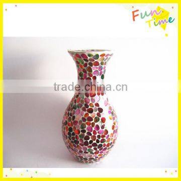 Various Styles Iridescent Colored Glass Vase Wedding Christmas Centerpieces photo-2
