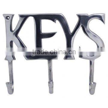 key alphabet metal wall hangers