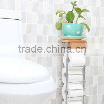 Bathroom Tissuerack Napkin Holder Toilet Bathroom Tissue Paper Towel Holder Suction Toilet Paper Holder photo-2