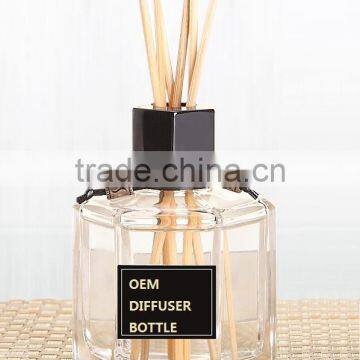 90ML 150ML 200ML 300ML Square Glass Diffuser Bottle photo-2