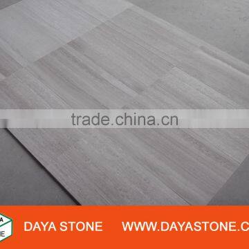 Wood-Grain White marble tiles